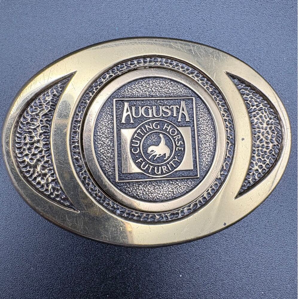 BTS 1981 Brass Augusta Cutting Horse Futurity